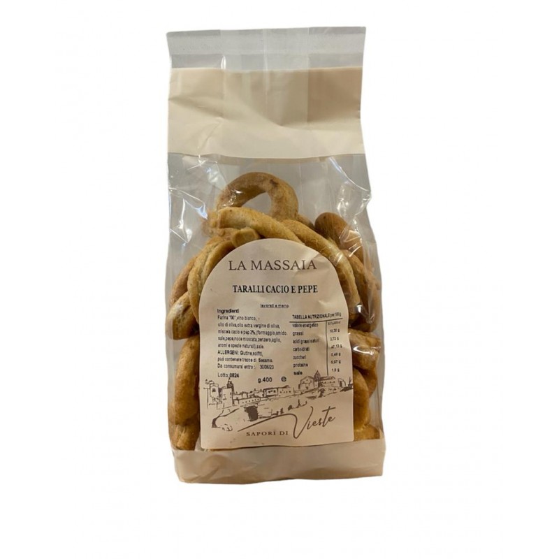 Taralli Cacio e pepe Taralli Cacio e pepe