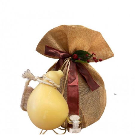 CACIOCAVALLO IN SACCO DI JUTA RIUTILIZZABILE